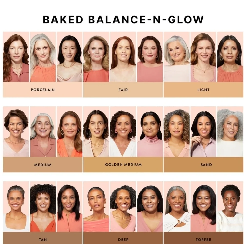 Laura Geller Baked Balance-N-Glow Illuminating Foundation: Porcelain, NIB